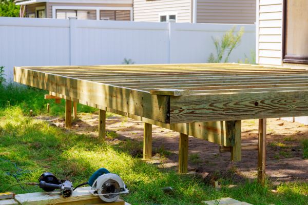Cost of Elevated Deck Installation in Hampstead