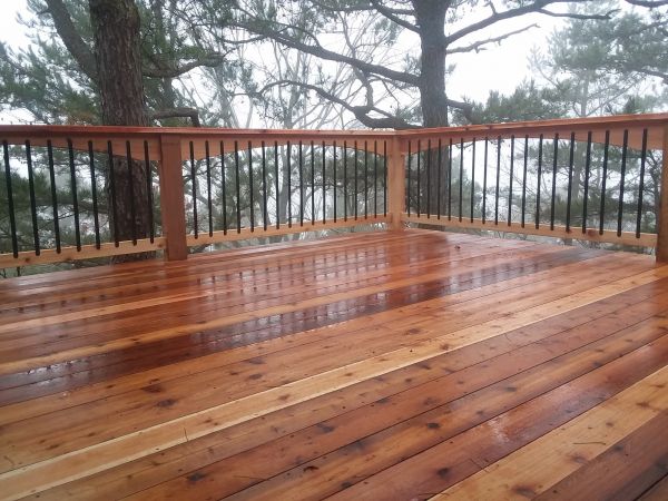 Cost of Cedar Deck Repair in Hampstead